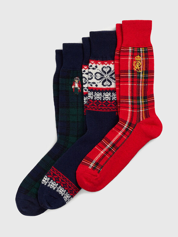 Set of three pairs of socks - 1