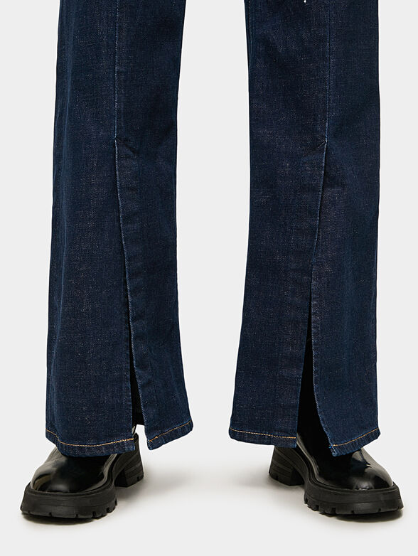 LEXA RINSE jeans with wide legs - 4