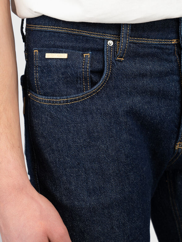 ARGON slim jeans with bleached effect - 3