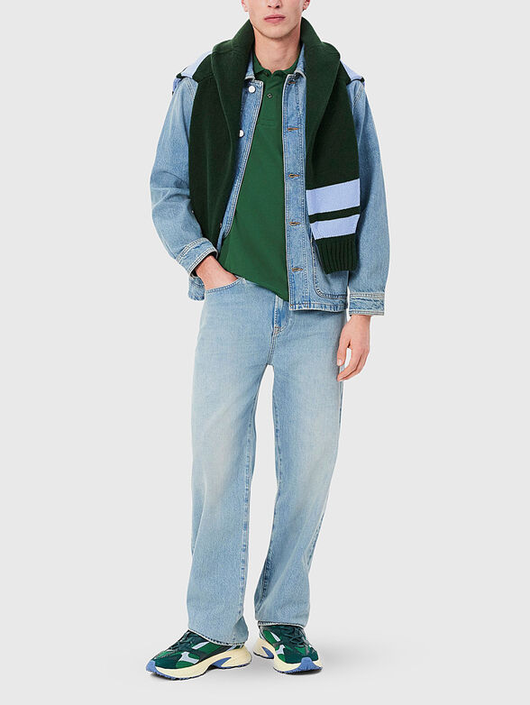 Green polo shirt - 2