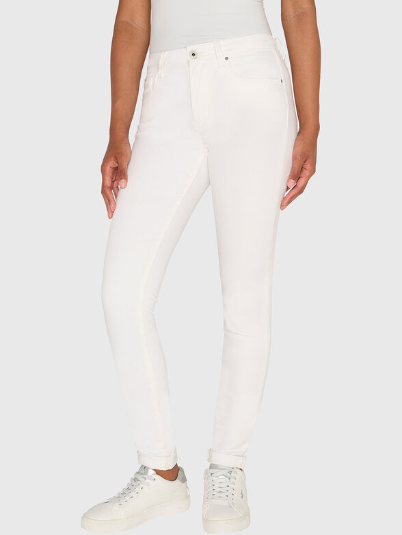 White skinny jeans - 1