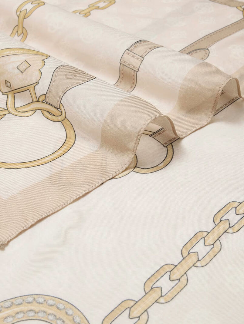 Logo pronted scarf - 3