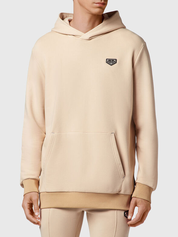 ICONIC PLEIN sweatshirt with logo detail - 1