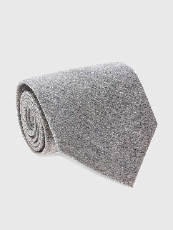 Wool blend tie - 1