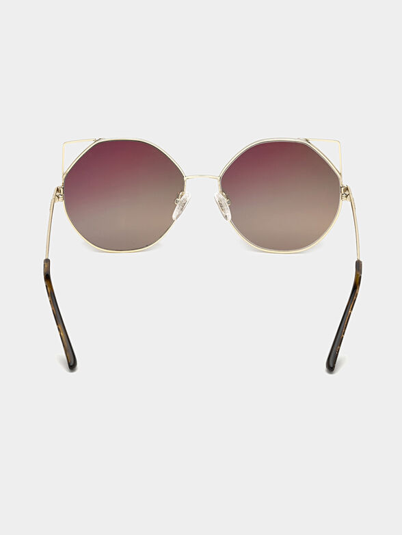 Gold color sunglasses - 4