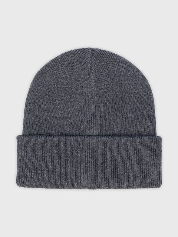 Knitted hat with logo detail - 2