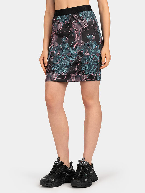 DES AOP galaxy print skirt - 0