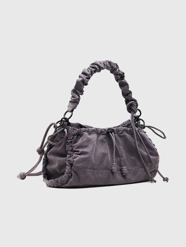 Bleached effect logo bag - 3