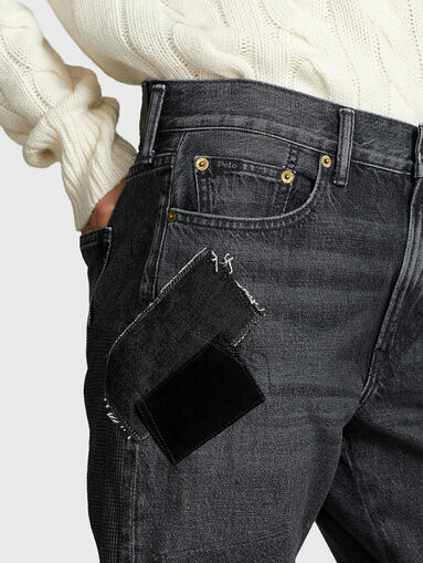 AVERY jeans with patches - 4