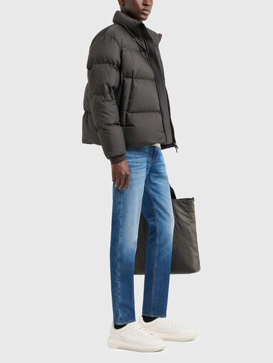 Light blue jeans with washed effect - 5