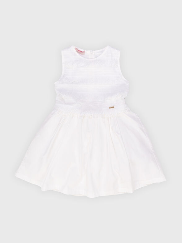 Cotton dress with embroidery - 1