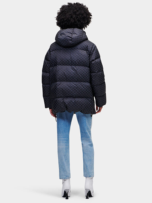 Padded jacket with reflective effect - 2