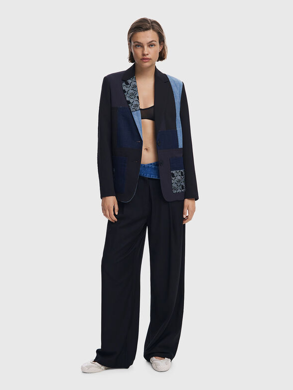 Jacket with patchwork elements - 2