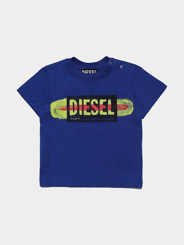 Blue TARYB T-shirt with logo - 1