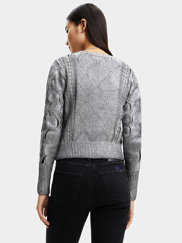JOHANNA sweater with metallic effect - 3
