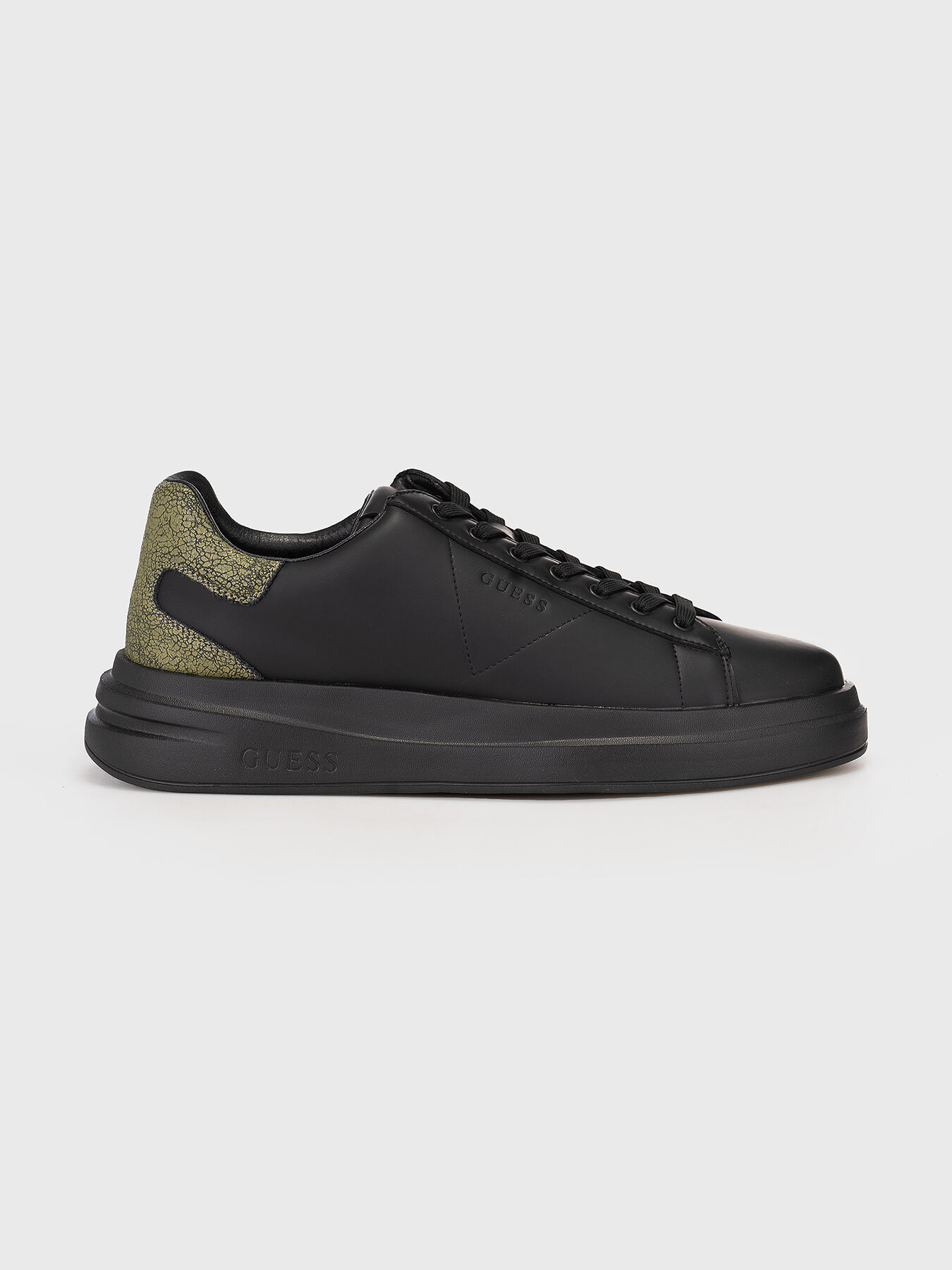 ELBA shoes with denim details brand GUESS Globalbrandsstore en
