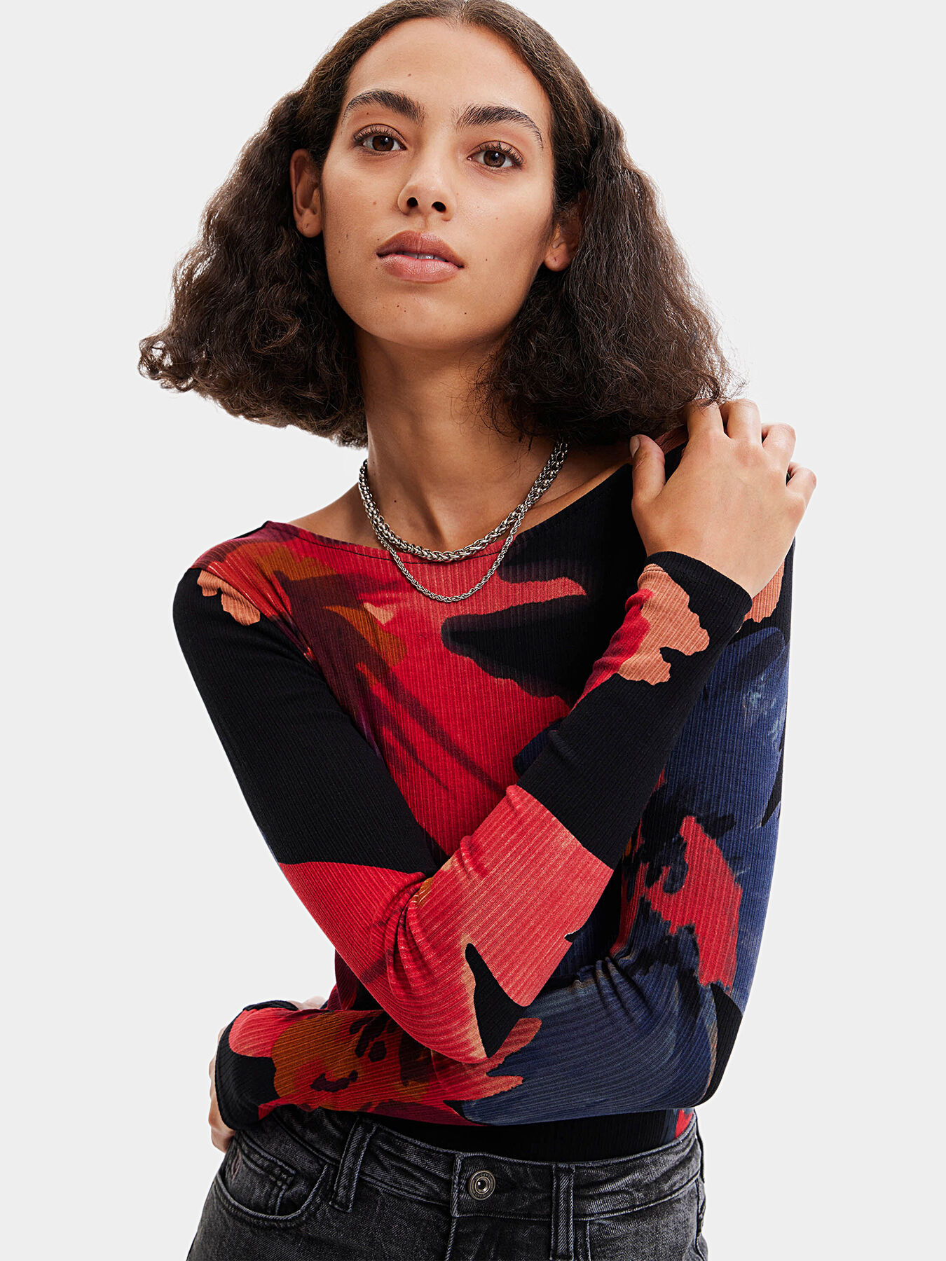 Floral print body brand DESIGUAL — Globalbrandsstore.com/en