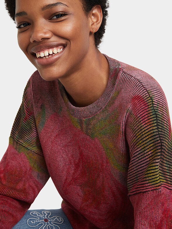 GRANADA Sweater with floral details - 3