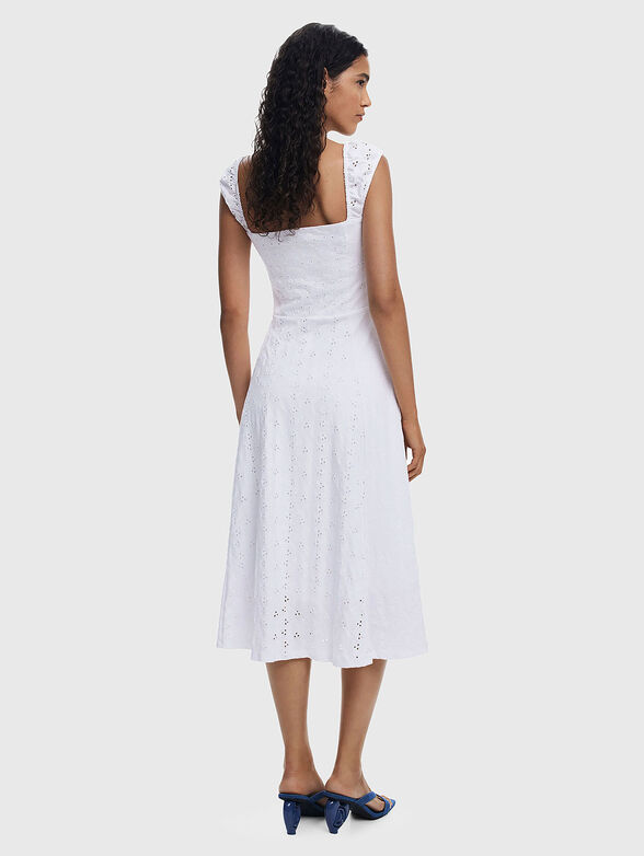 SARA embroidered midi dress - 2