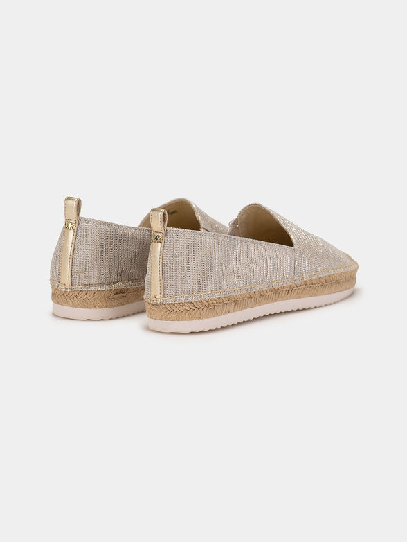 LENNY espadrilles with golden threads - 3
