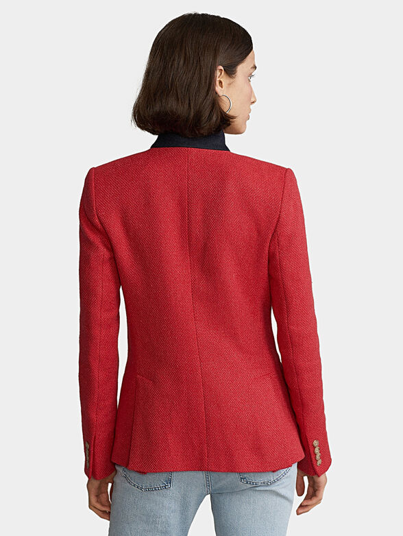 Red blazer - 3