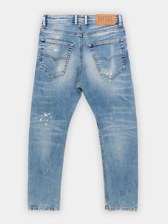 Jeans NARROT-R-J-N with art details - 2