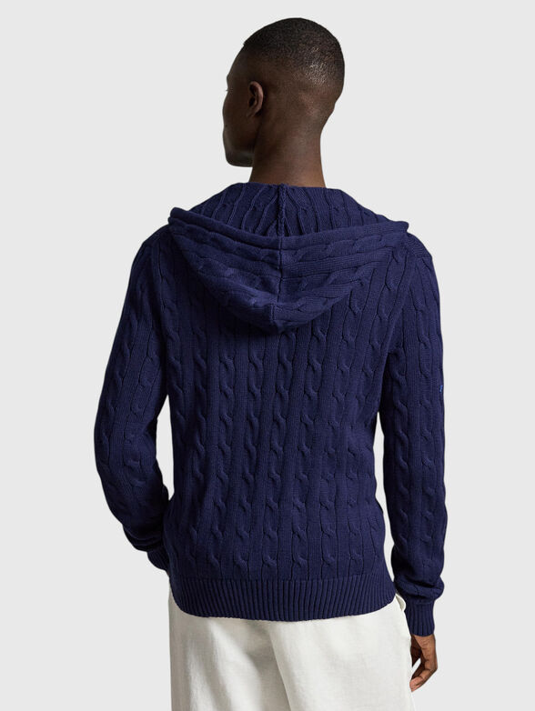 Dark blue cardigan - 3