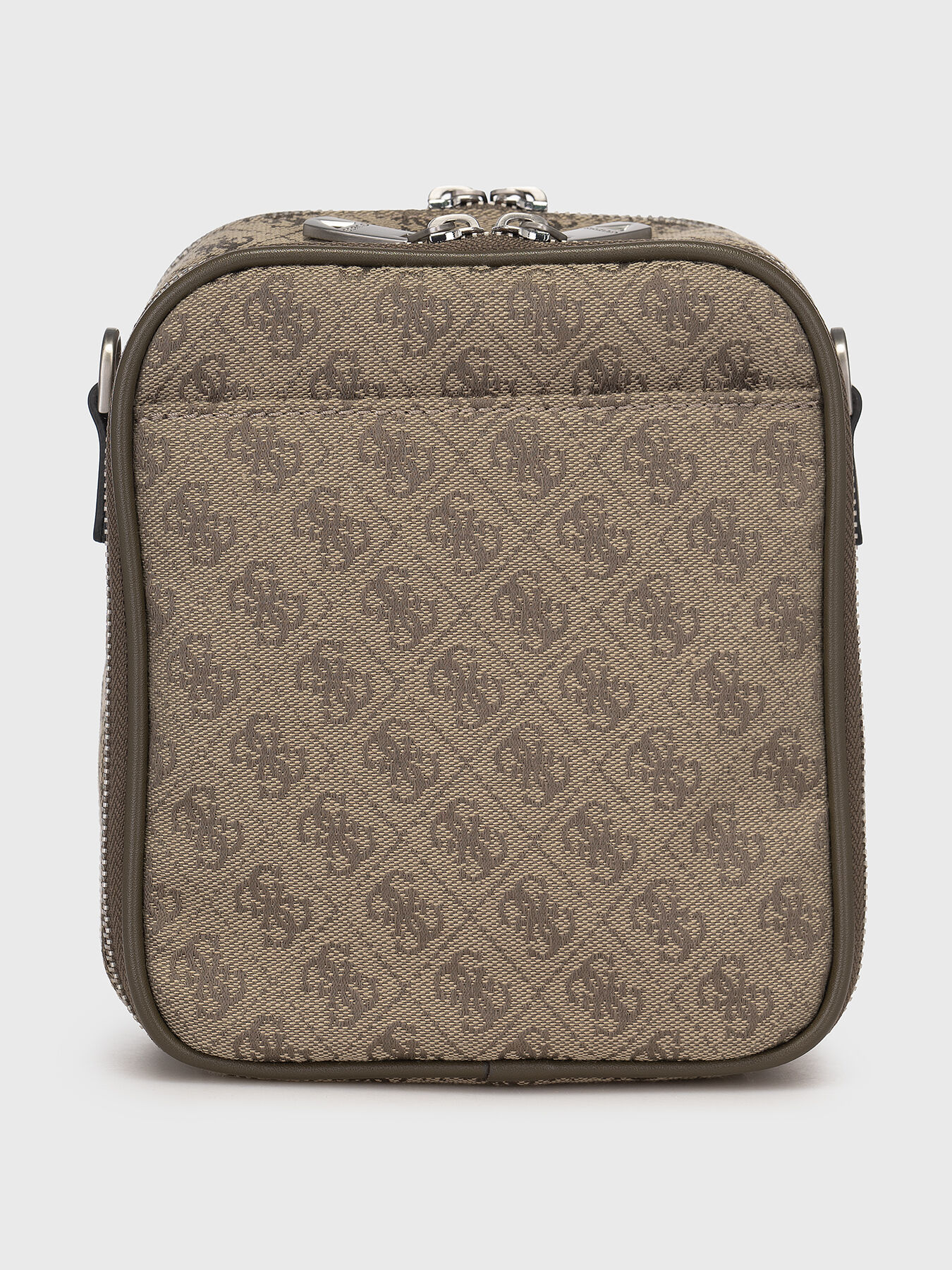 Monogram logo effect crossbodi bag brand GUESS