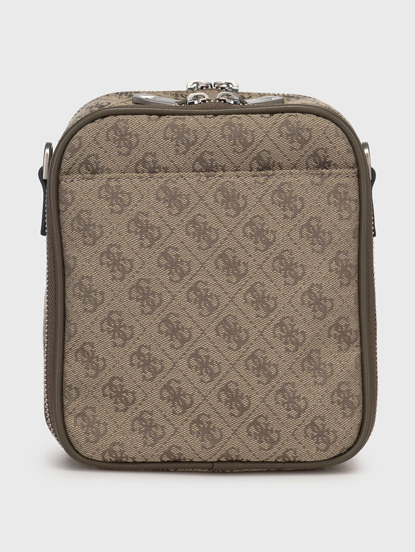 Monogram logo effect crossbodi bag  - 3