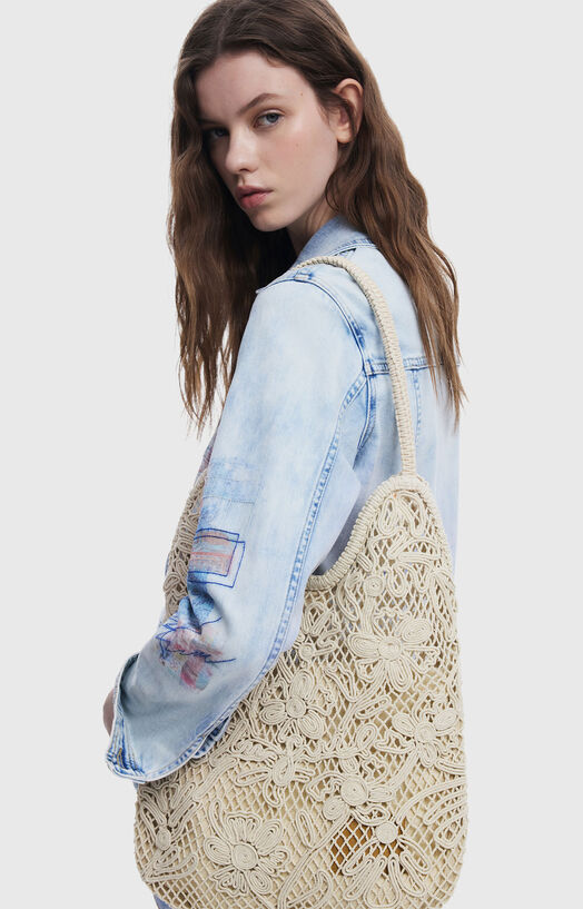Desigual Marinette Shopper (25SAXA38) crudo a € 56,36 (oggi) | Migliori