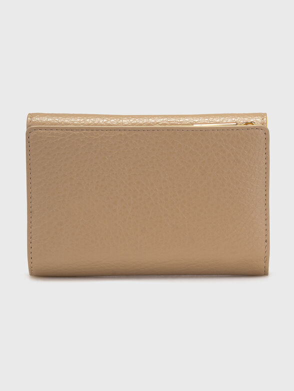 Eco leather wallet with logo detail - 2