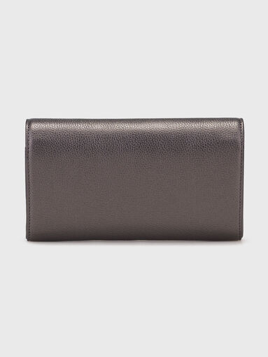Black wallet with chain strap - 3