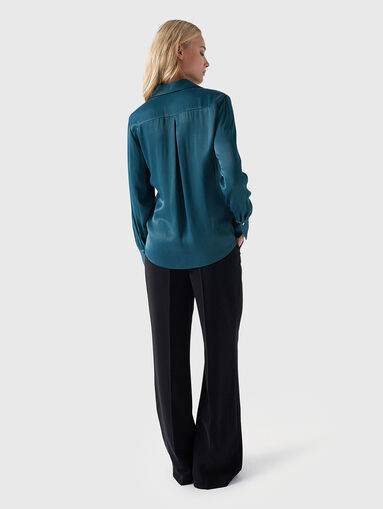 Shirt with satin effect  - 3