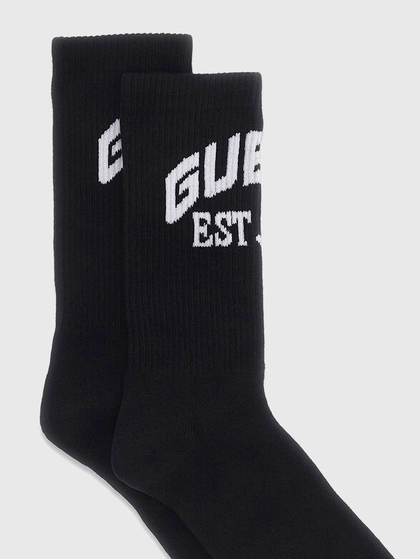 VARSITY socks with logo embroidery - 2