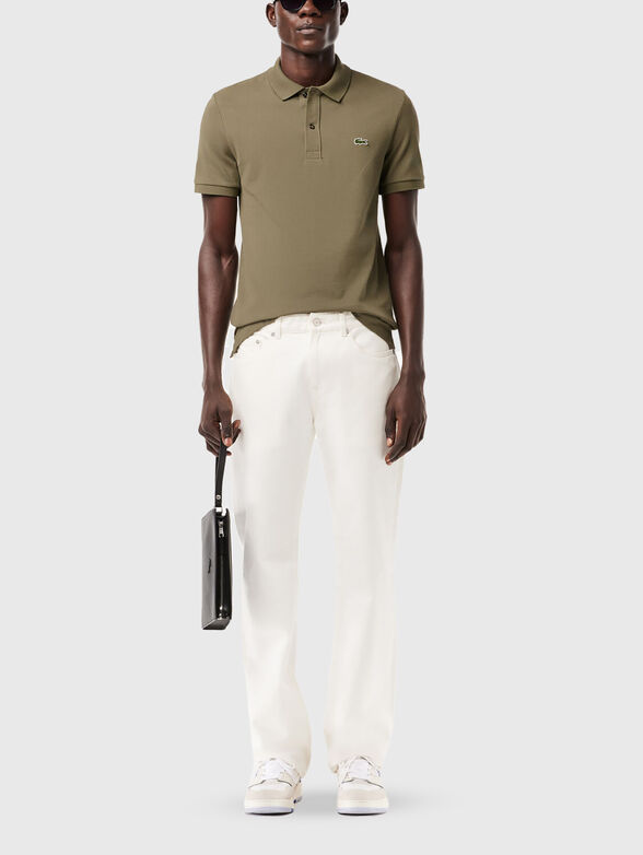 Logo detail polo shirt  - 2