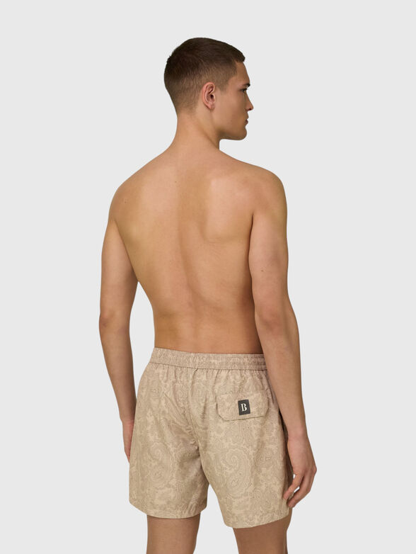 Beige beach shorts - 2