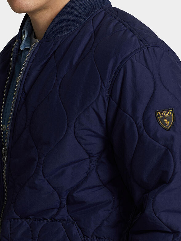 Blue bomber jacket - 4