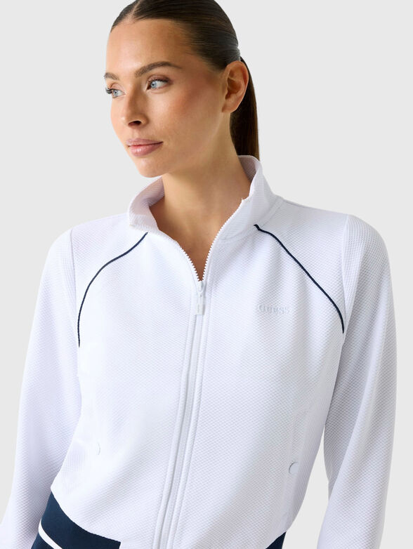 Sweatshirt with contrasting trim - 4