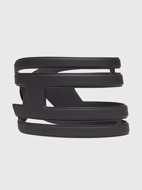 B-CAGE-D faux leather belt - 1
