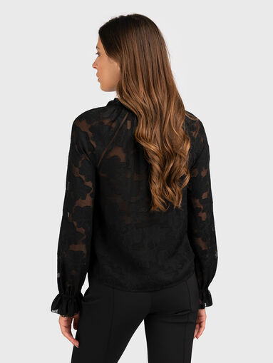 DENISE shirt with sheer effect - 3