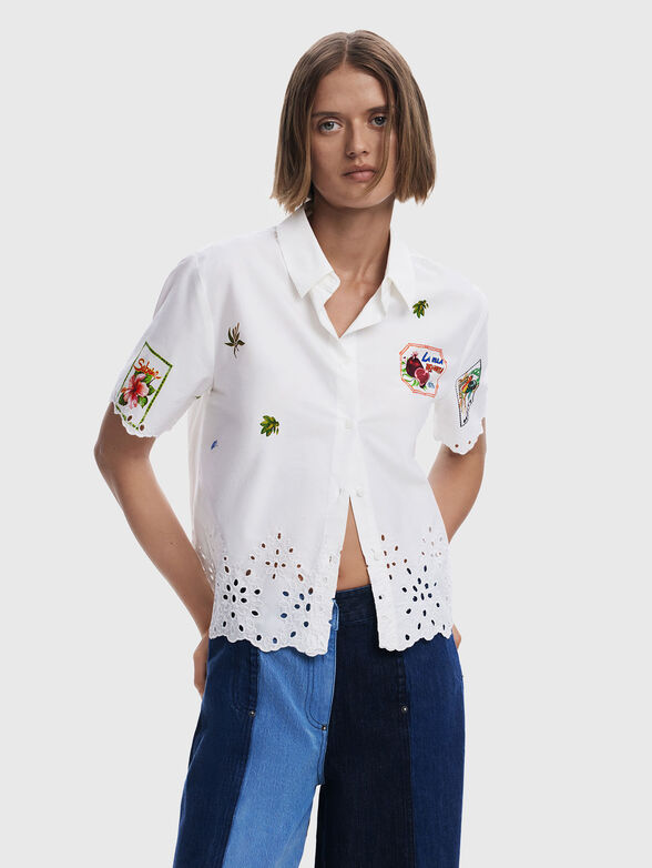 AFRODITA print shirt - 0