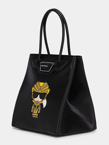 K/HEROES leather tote bag - 3