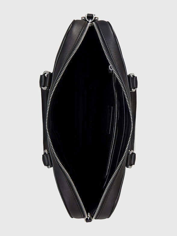 Leather briefcase - 5