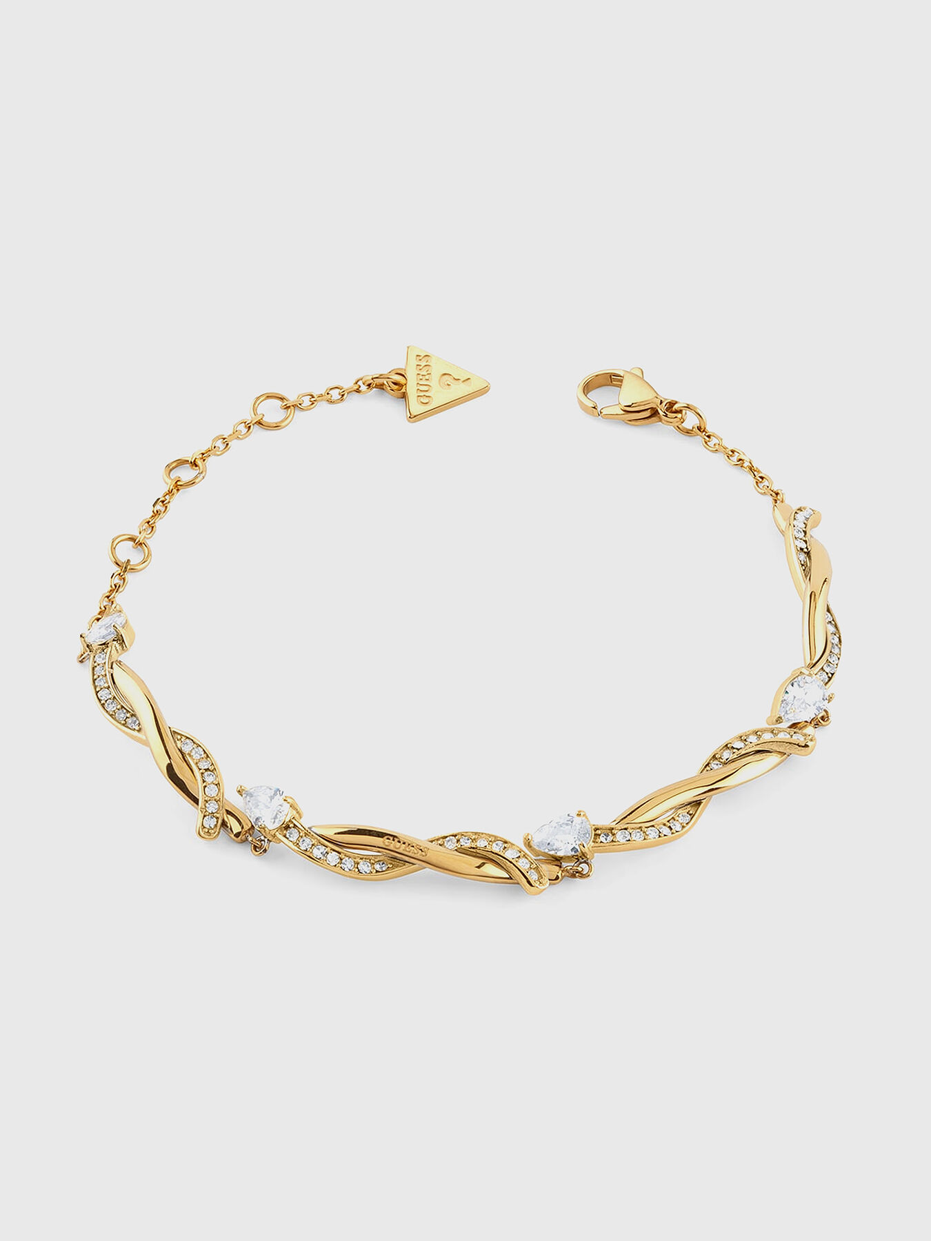 MULTI TWIST bracelet with rhinestones brand GUESS