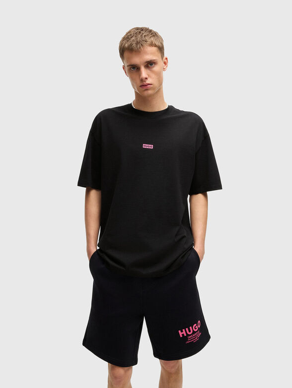 NALONO unisex T-shirt in black - 1