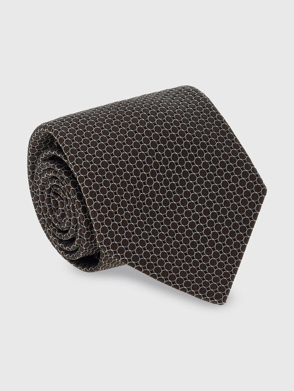 Dark brown tie - 1