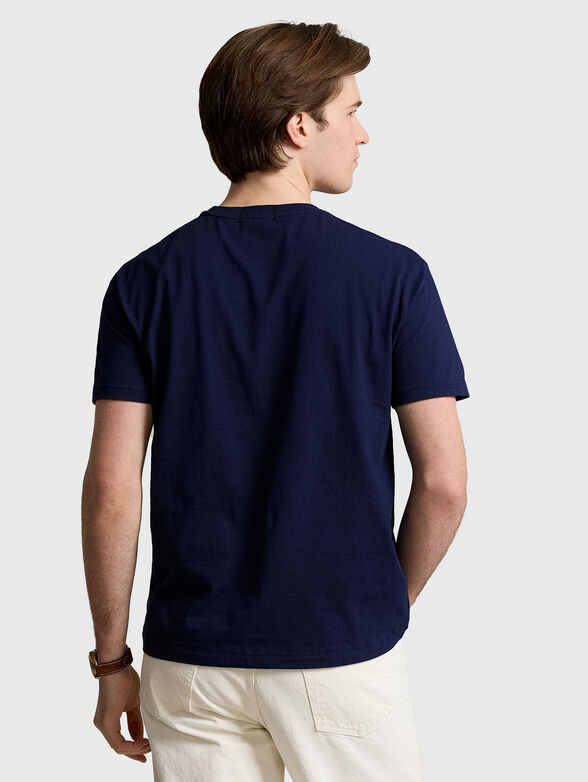Dark blue t-shirt with Polo Bear print - 3