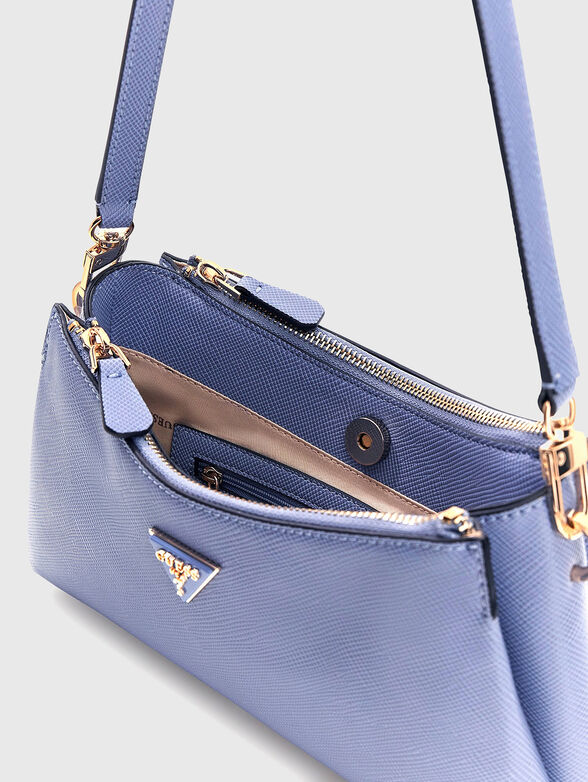 Small beige NOELLE II bag - 4