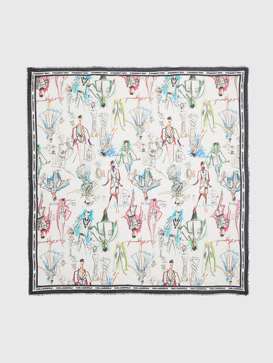 Art print scarf - 3