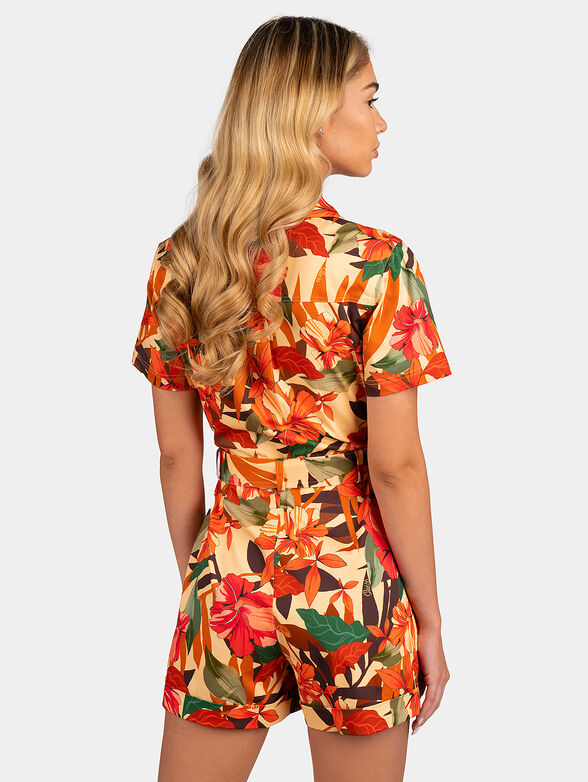 FABIENNE jumpsuit with floral print - 2